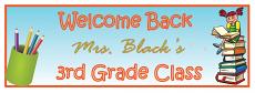 Back To School Banner