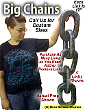 Big Steel Chains Foam Props