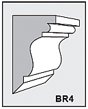 BR4 - Architectural Foam Shape - Bracket