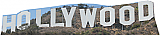 Hollywood Sign Cardboard Cutout Prop