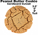 Peanut Butter Cookie Cardboard Cutout Standup Prop