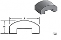 W1 - Architectural Foam Shape - Wall Cap