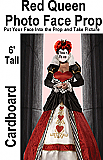 Red Queen Photo Face Cardboard Prop