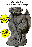 Gargoyle Foam and Concrete Sculpture/Statue Prop