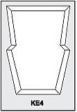 KE4 - Architectural Foam Shape - Keystone